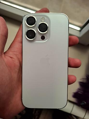 iphone 4: IPhone 14 Pro, Б/у, 256 ГБ, Серебристый, Зарядное устройство, Чехол, Кабель, 99 % — 3