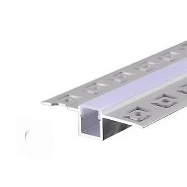 Ostali elektro materijali: ALUMINIJUMSKI PROFIL ZA LED TRAKE 2M UGRADNI RIGIPS PROFIL | — 18