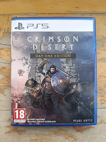 PS5 (Sony PlayStation 5): Crimson Desert PS5 Disk teze kimidir, dukandan 120azn alinib, Ciziqi — 1
