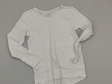 biała krotka bluzka: Bluzka, Young Dimension, 10 lat, 134-140 cm, stan - Dobry