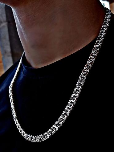 Серебряные цепочки: Ювелирные украшения Серебряные Цепи и Браслеты😍💎 — 19