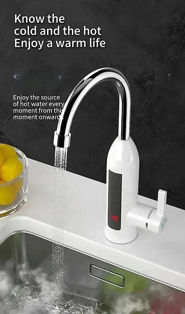 ignis sporet: Slavina sa grejačem / protočni bojler ry-023 inox. slavina sa grejačem — 1