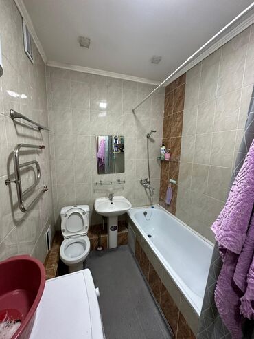 1 комнатная квартира бишкек снять долгосрочно: 1 комната, 47 м², 106 серия улучшенная, 5 этаж, Евроремонт