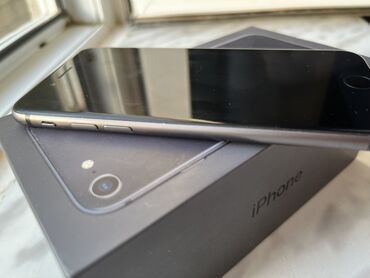 кожаный чехол iphone 5: IPhone 8, 64 GB, Qara, Zəmanət, Barmaq izi, Simsiz şarj