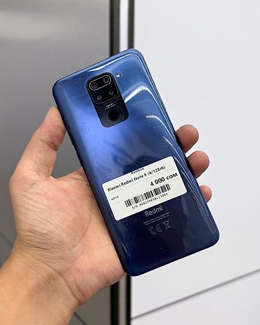 Redmi, Redmi Note 9, Колдонулган, 128 ГБ, түсү - Көк, 2 SIM lalafo.kg да Redmi, Redmi Note 9, Колдонулган, 128 ГБ, түсү - Көк, 2 SIM