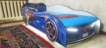 Детские односпальные кровати: Детская односпальная кровать, Новый, Для мальчика, С матрасом, ДСП, Бесплатная доставка, Самовывоз, Платная доставка — 18