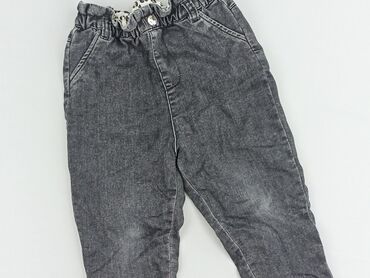 mother black jeans: Spodnie jeansowe, H&M, 2-3 lat, 92/98, stan - Dobry