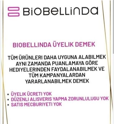 katibe işi: BioBellinda ilə öz biznesinizi qurun. Üzvlük sizə bütün məhsulları