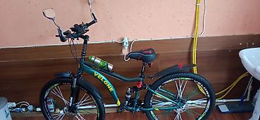 teker velosiped: Velone dağ velosipedi - Çərçivə: amortizatorlu (full-suspension) — 5