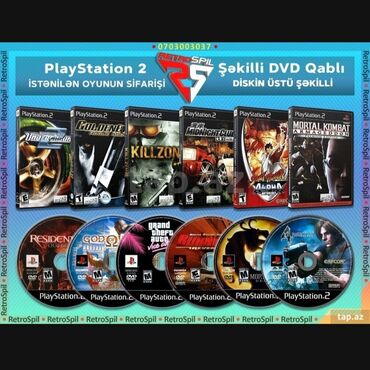 сколько стоит playstation 4 бу: PlayStation 2 və 1 Disklər Sifarişlə Yazılması, Keyfiyətli İş