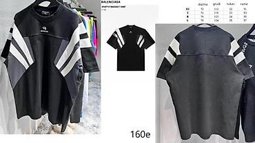 Majice: Men's T-shirt Balenciaga, bоја - Crna — 12