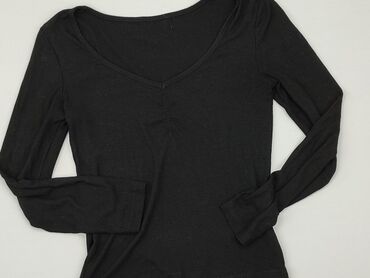 czarne bluzki do garnituru: Bluzka Damska, 2XS, stan - Bardzo dobry
