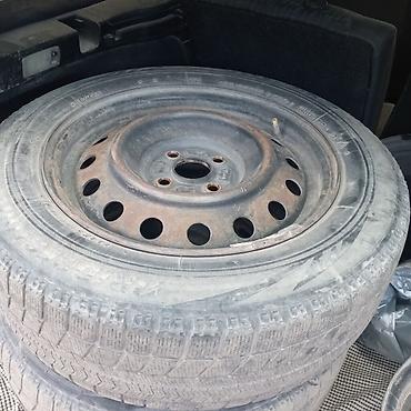 185 60 р15: Комплект из 4 стальных дисков R15 с зимними шинами Bridgestone — 3