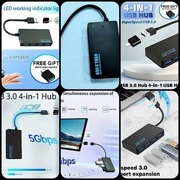 Digər ehtiyat hissələri: Çoxfunksiyalı KART OXUYUCU ADAPTERİ. SD, TF, CF kartları, eləcə də — 4