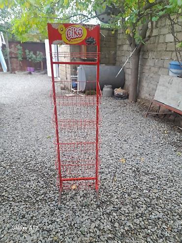 vitrin panel: Metal ticarət stendləri – 3 ədəd - Məhsul tipi: mağaza üçün tel — 4