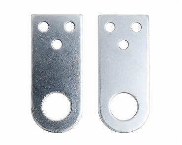 bolt blok: Metal montaj lövhələri (2 ədəd) qıfil asmaga uska - Material: polad — 1