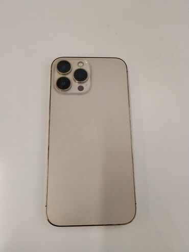 iphone 16 ikinci el: IPhone 13 Pro Max, 256 GB, Qızılı, Face ID, Sənədlərlə