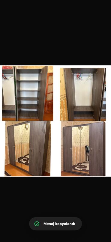 işlənmiş ev qapıları: Dolab 4 qapı 200 azn Kantakdan 760 manata 5 ay bunnan qabaq alnıb