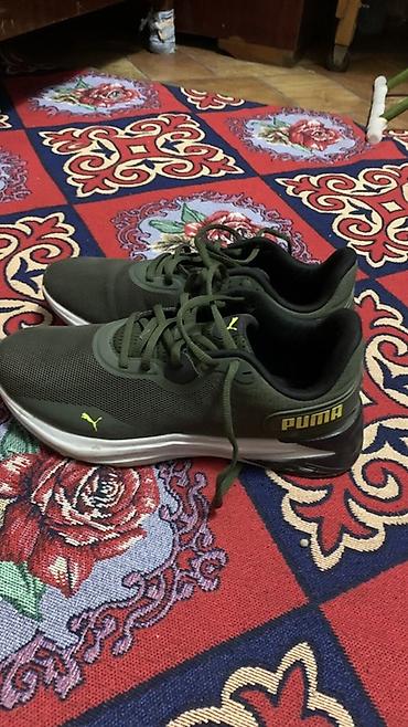 мужские кроссовки: Кроссовки Puma, мужские. Размер 39/40 - Цвет: хаки/оливковый с — 2