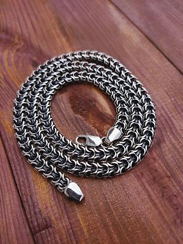 Серебряные цепочки: Серебряная цепь Рамзес 85 гр Серебро 960 проба Делаю на Заказ — 17