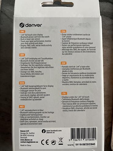 apple smart saat: Denver SWC-156 Smartwach
yenidir,qutudan achilmayib — 2