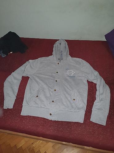Duksevi: Duks sa kapuljačom SEVENTY FIVE - 75 vel-XL siva kao NOVA ! Sportska — 1