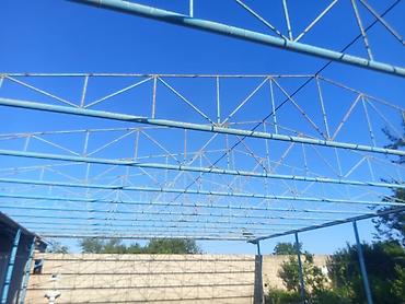 qapi ve pencere: Metall konstruksiya – açıq məkan üçün hazır çərçivə - Material: 16 — 6