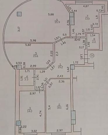 Продажа квартир: 4 комнаты, 122 м², Советская/Скрябина Элитка, 8 этаж — 13