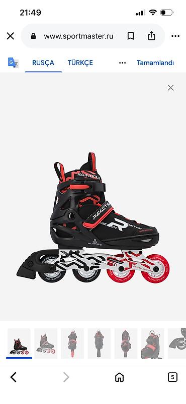 Roliklər: Inline skeytlər – Reaction Soft Boot Pro - Tənzimlənən ölçü — 9
