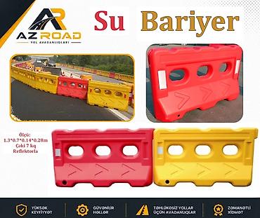qefes satisi: Su Bariyeri Ölçü-1.3x0.7x0.14x0.28m Çəki-7 kg Reflektorla Ətraflı — 1