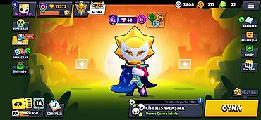 online is vakansiya: Brawl Stars hesabı – 17,372 kupa, profil prestiji II Ümumi - Kupa — 2