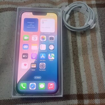 смартфоны до 16 гб: IPhone 13, Жаңы, 128 ГБ, 100 %
