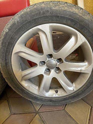 Унаа: Дөңгөлөктөр монтажда 235 / 55 / R 18, Кыш, Колдонулган, Комплект, Куйма, тешиктери - 5 — 3