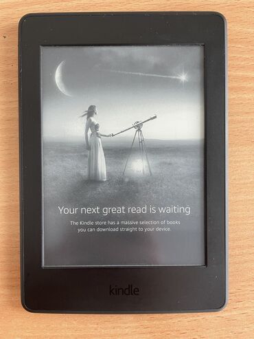 amazon kindle paperwhite: Электронная книга, Amazon, Б/у, Wi-Fi, цвет - Черный