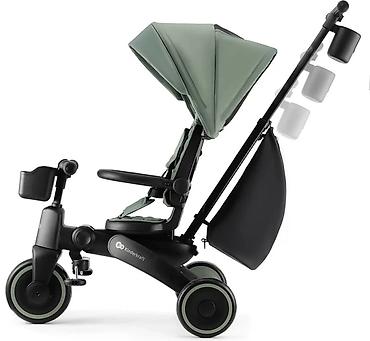 jas: Новый складной велосипед Kinderkraft Jazz 2 в зеленом цвете - 7-в-1 — 2
