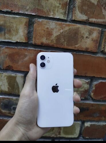 Apple iPhone: IPhone 11, Б/у, 128 ГБ, Белый, 95 %