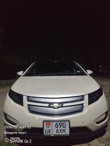 Унаа: Chevrolet Volt: 2011 г., 1.5 л, Гибрид, Хетчбек — 4