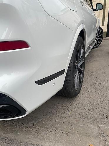 Подкрылки, брызговики, защита днища: BMW x7 брызговики — 2