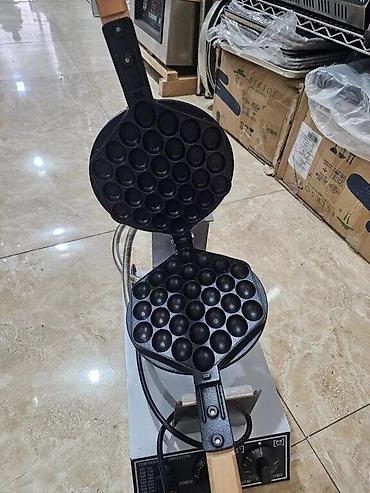 Digər restoran, kafe avadanlığı: Bubble vafli aparatı Bubble vaffle Professional model Ev restoran — 14