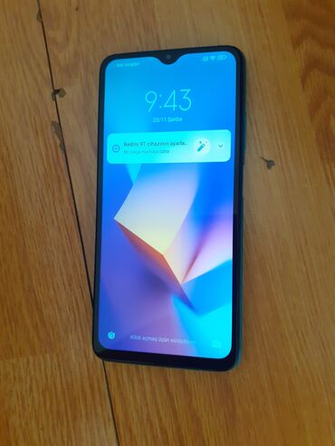 Xiaomi: Xiaomi Redmi 9T, 128 GB, rəng - Göy, 
 Barmaq izi, İki sim kartlı