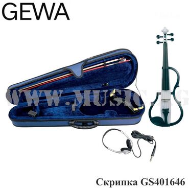 Динамики и музыкальные центры: Электроскрипка Gewa Line GS401646 Gewa это немецкая компания, которая