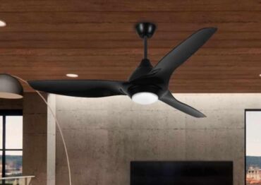 louis vuitton torbe prodaja beograd: PROSTO plafonski ventilator sa LED svetlom - crni 132cm 0000264 PROSTO