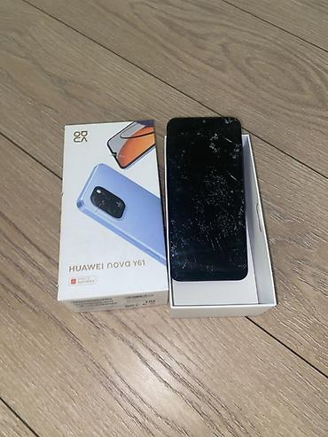 телефон fly fs521 power plus 1: Huawei Nova Y61, 64 ГБ, цвет - Черный, Битый — 2