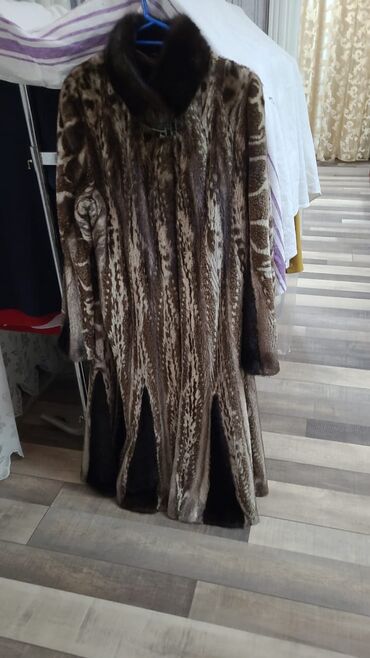 женские джинсовые кардиганы: Qadın üçün uzun kürk palto - Material: təbii kürk (şəkildə çoxrəngli