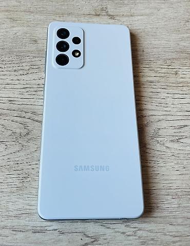 azercel nomre: Samsung Galaxy A52, 128 GB, rəng - Ağ, Barmaq izi, İki sim kartlı, Face ID — 3