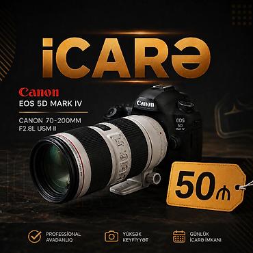 canon eos 5d mark ii: Foto-video avadanlıqlarının icarəsi – münasib qiymətlərlə! Mövcud — 1