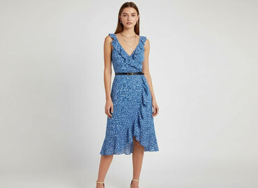 sukienka z bufkami reserved: Shein, Women`s dress, size L