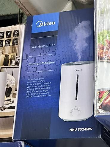 Увлажнитель воздуха Midea MHU 3024MW - Тип: ультразвуковой at lalafo.kg Увлажнитель воздуха Midea MHU 3024MW - Тип: ультразвуковой
