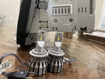 Digər avtoelektronika: Məhsul: Avtomobil multimedia başlığı + H7 LED faralar dəsti MARKA — 3
