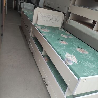 Односпальные кровати: Односпальная кровать, Новый, С матрасом, длина - 190 см — 9